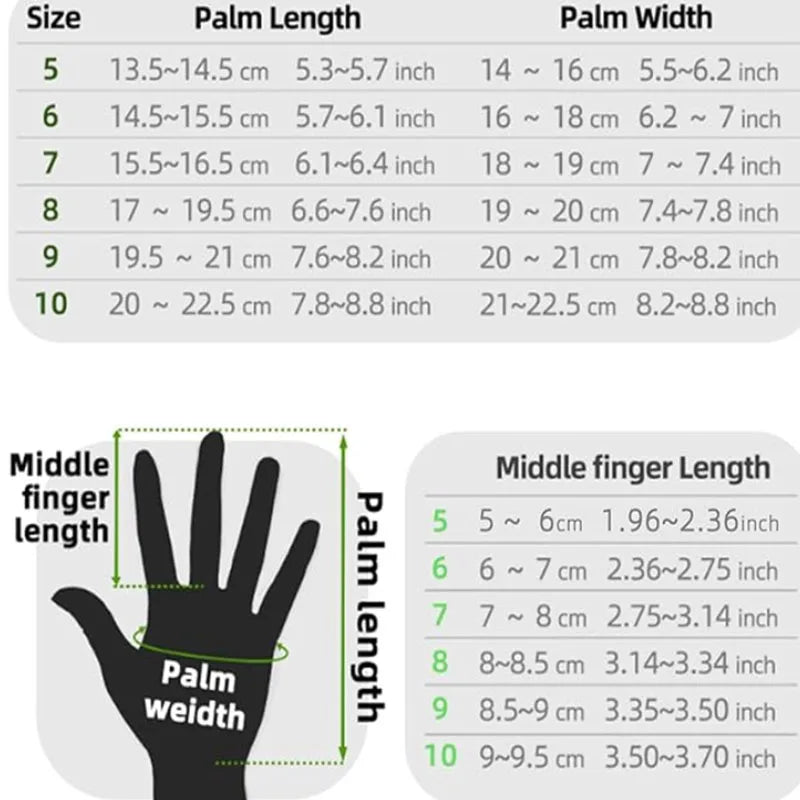 Size 5/6/7/8/9/10 Finger Save Goalkeeper Gloves Football Latex Guard Grip Protection Adults Soccer Fingerave Goalie Glove