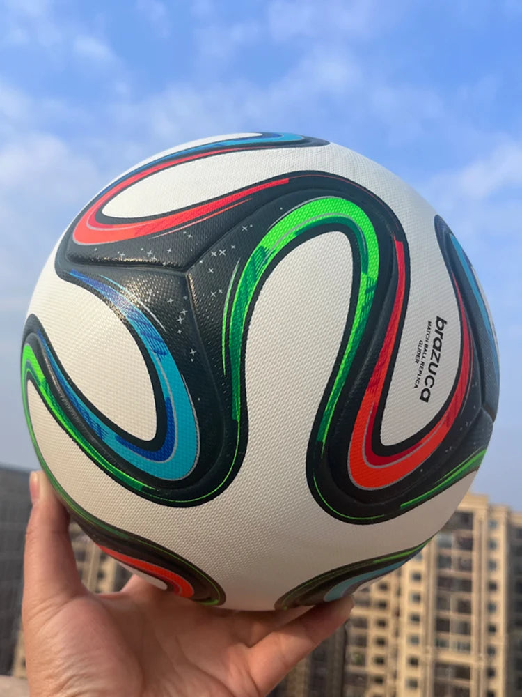 2014 Brazil Brazuca Latest Football Standard Size 5-Ball PU Material Sports League Football Training Ball Futbol Voetba