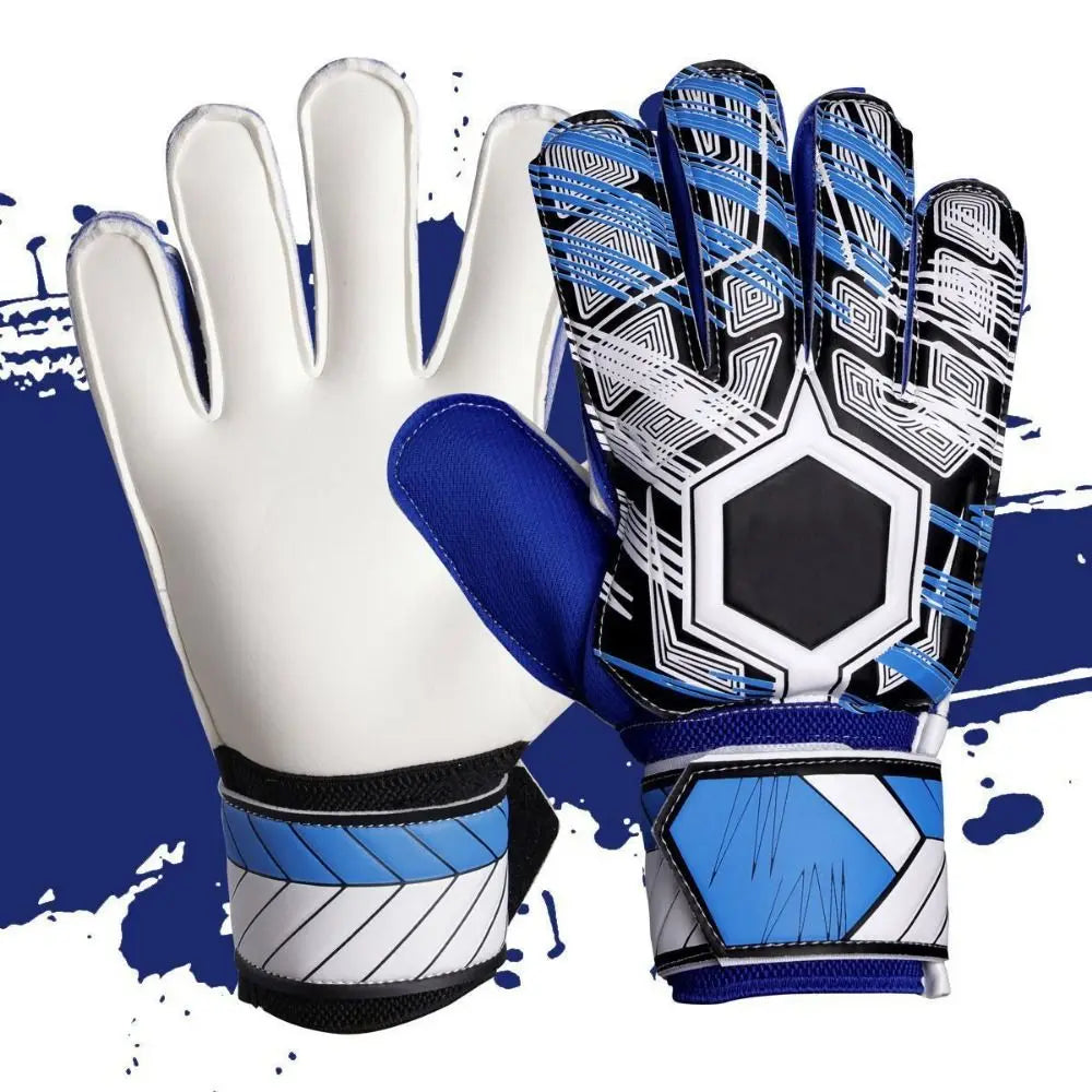 Finger Protection Goalkeeper Gloves Non-Slip Durable Football Goalkeeper Gloves Handguard Wear-Resistant Latex Soccer Gloves