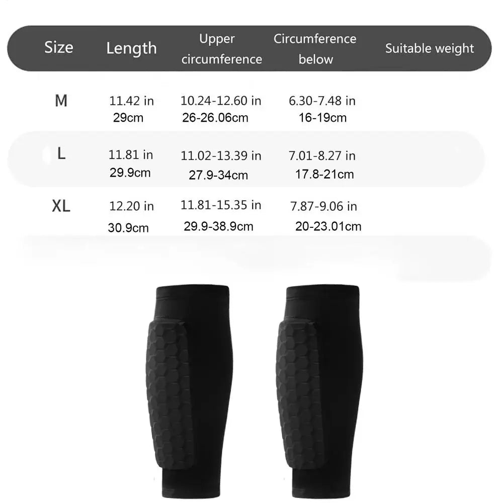 Shin Guards Honeycomb Adult Ski Guard Socks Breathable Shin Guards Soccer For Sports For Kids And Adults