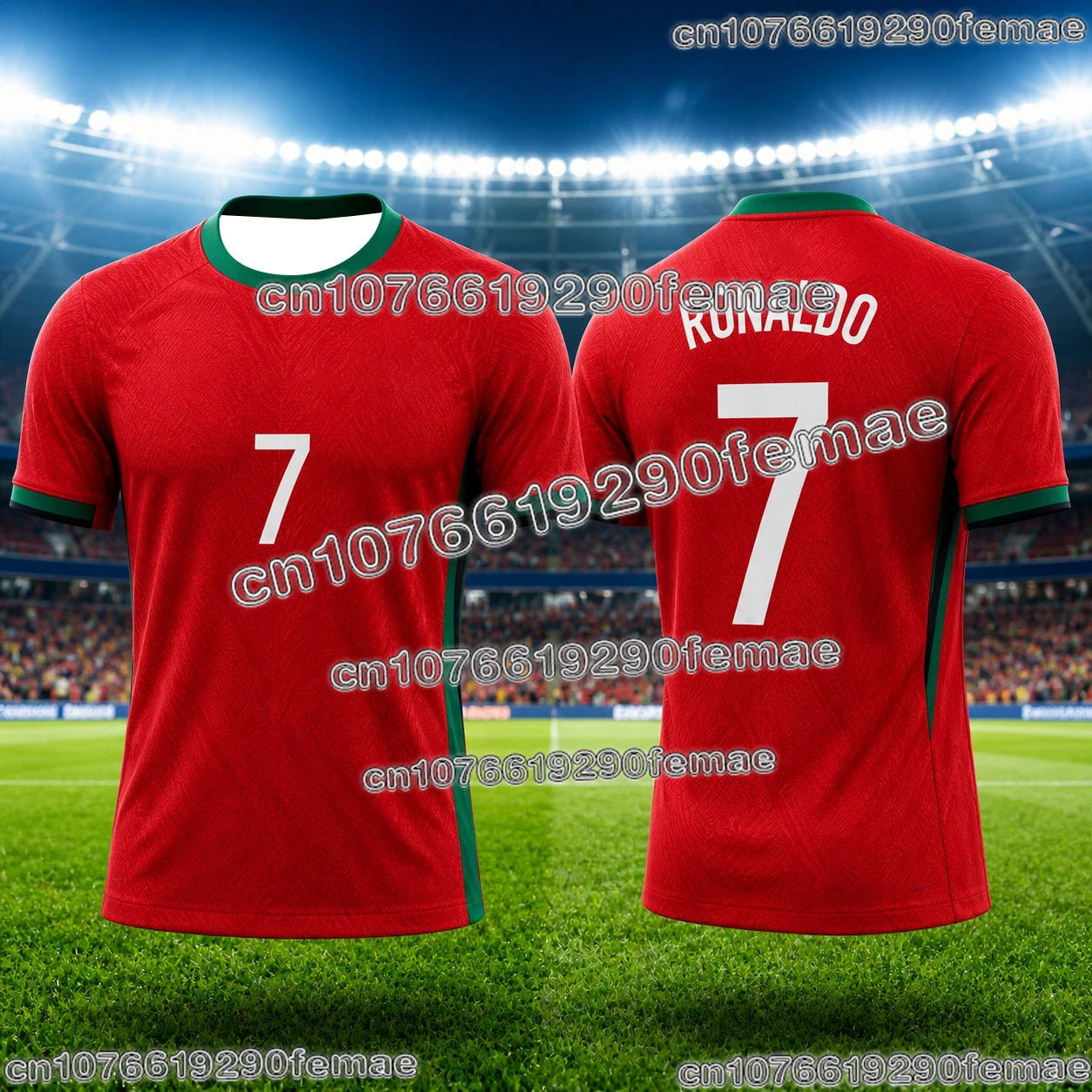 Fashion Ronaldo Unisex Jersey Collectible Soccer Fan T Shirt Lightweight Breathable Football Sportswear For Men Women Streetwear