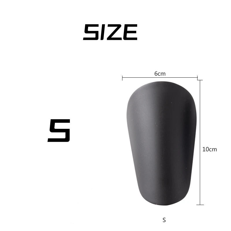 Mini Shin Guards Youth, Soccer Guards Kids Youth Adult Hard Shell to Prevent Injuries, Protective Soccer Shin Guards Size S