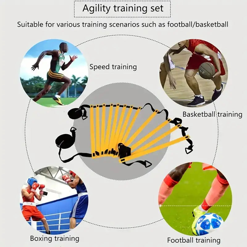 Soccer Training Equipment Fitness Speed Training Resistant Parachute Chute Running Umbrella