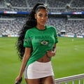 2026 brasil  Soccer Jersey Women Men Sports T-Shirts Plus Size sport casual Jerseys Unisex Graphic women men fans T Shirts