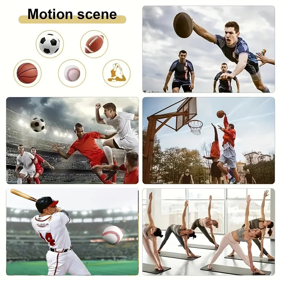 4-Piece Football Equipment Set, Non-Slip Socks, Sock Covers, Bag, Bandages